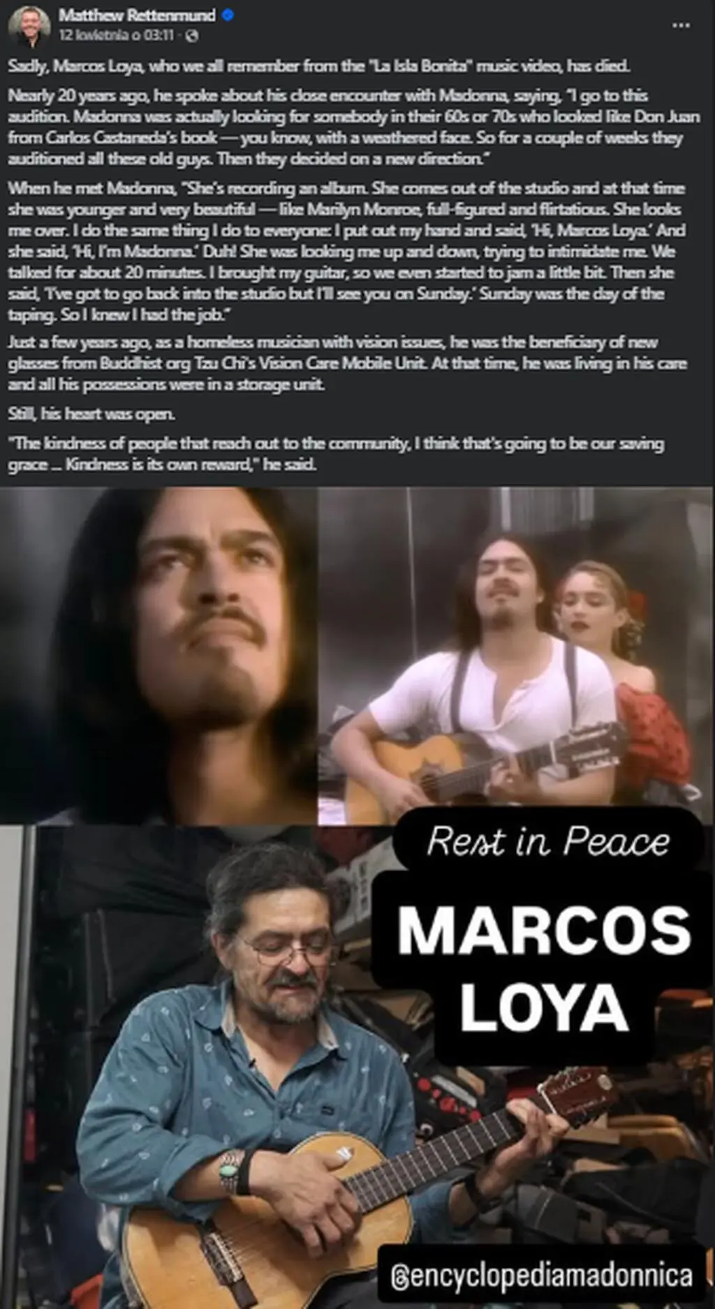 Pożegnanie Marcosa Loyi