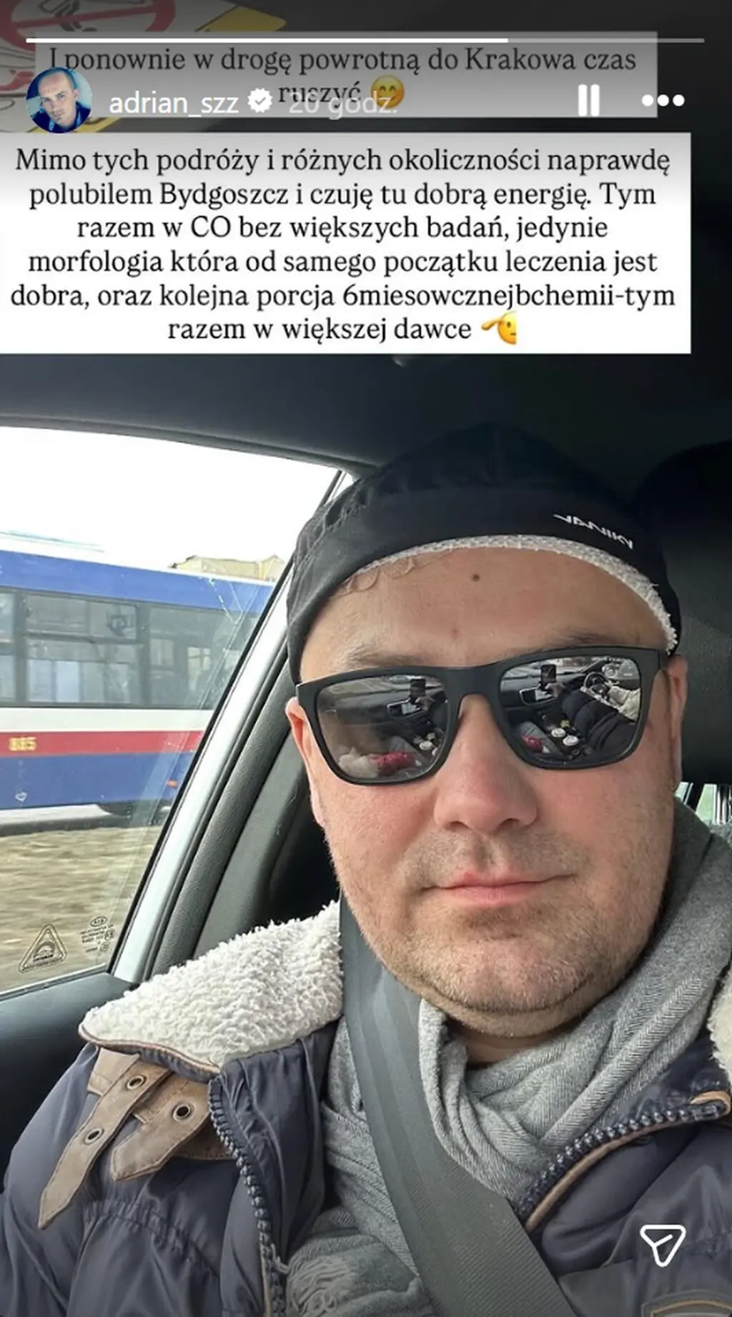 Adrian Szymaniak przekazał nowe informacje ws. stanu zdrowia