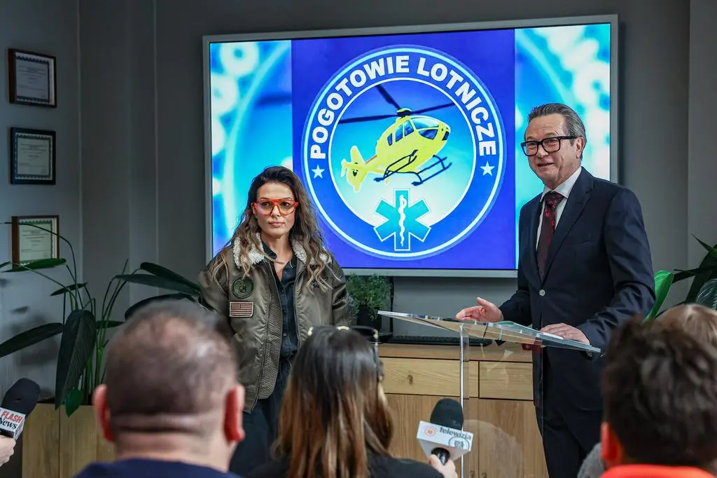 "Szpital św. Anny", odc. 127. Jacek Strecker i Małgorzata Abratowska