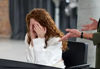 "Top Model". Oksana płakała przed metamorfozą. Dostała ultimatum od Dawida Wolińskiego [PRZED EMISJĄ W TV]