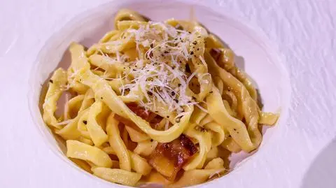 Anna Jaworska i Michał Sajb: Spaghetti Carbonara
