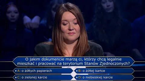 "Milionerzy", odcinek 773. Pytanie za 1000 złotych