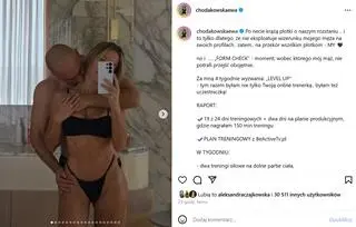 Screen InstaStories Ewy Chodakowskiej