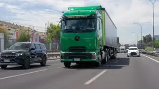 Ciężarówka Dawida w Chile