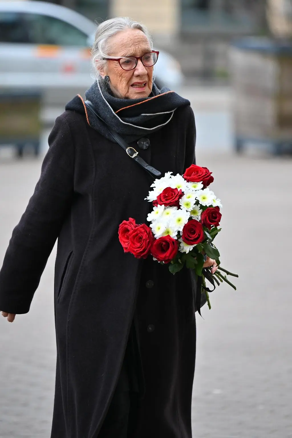 Pogrzeb Edwarda Linde-Lubaszenki - Maja Komorowska