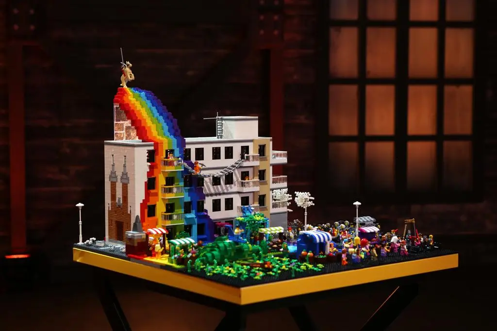 Lego Masters: odcinek 1, zadanie 1 - Martyna i Piotr