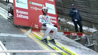 Loty narciarskie Bad Mitterndorf: skok Kamila Stocha w drugiej serii