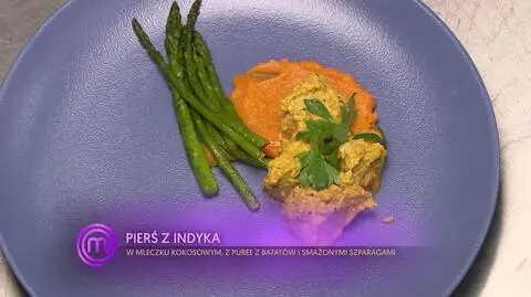Marta Kownacka: Indyk w mleczku kokosowym z puree z batata