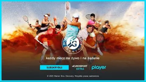 Roland-Garros od 28 maja w Eurosporcie. Każdy mecz na żywo i na żądanie w Eurosporcie Extra w Playerze