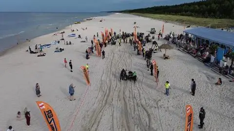 Motocyklowe zmagania na plaży – Bałtycki Rajd