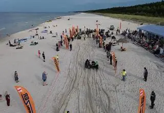 Motocyklowe zmagania na plaży – Bałtycki Rajd