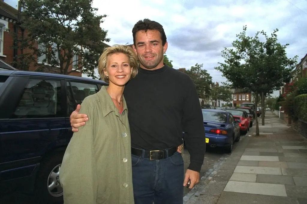 Will Carling z żoną Julią