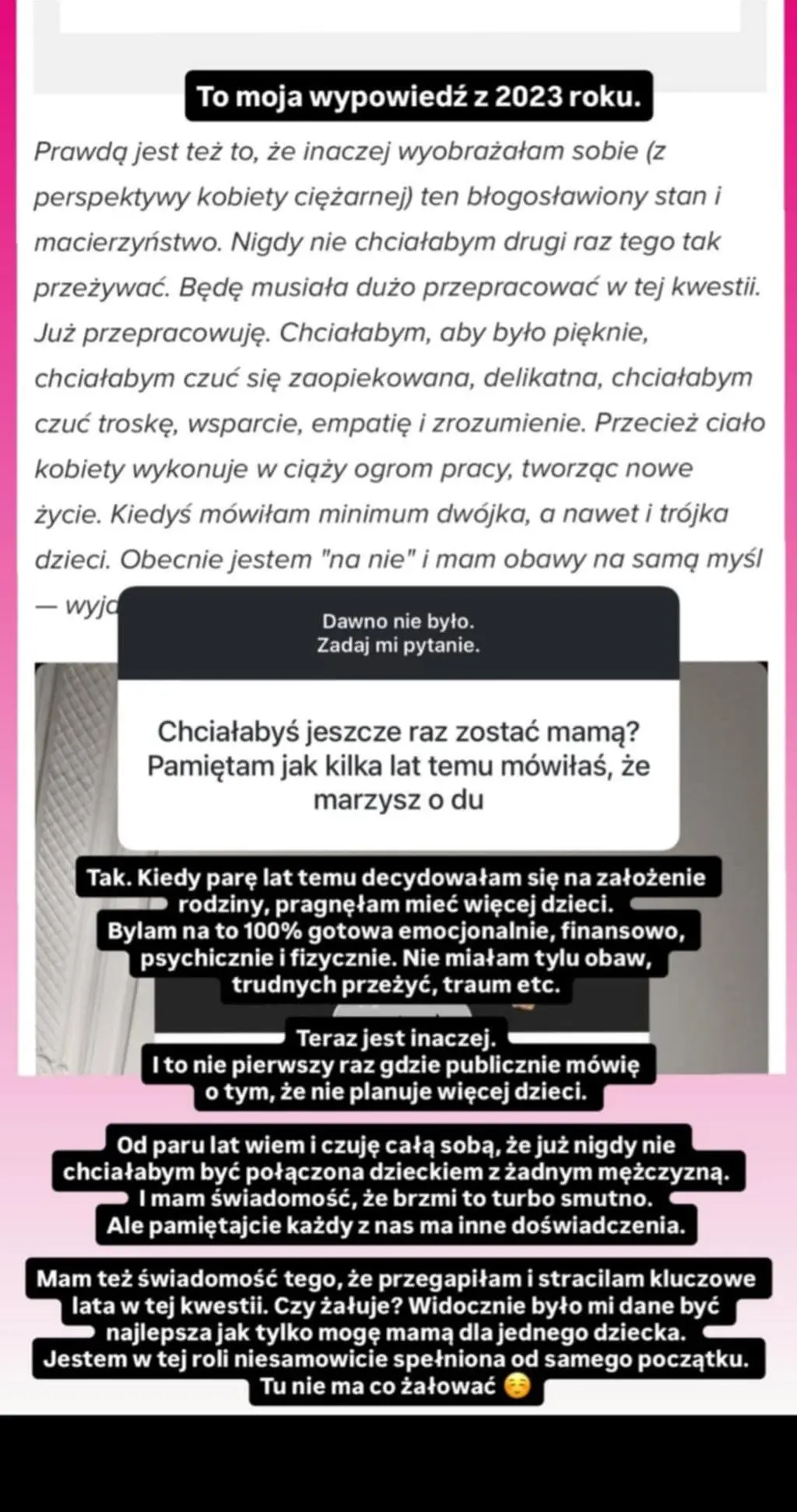 Maffashion o macierzyństwie 