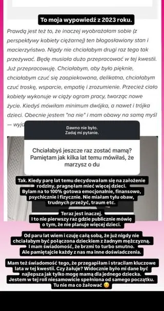 Maffashion o macierzyństwie 