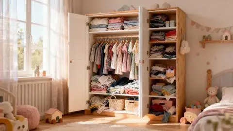 Za dużo ubranek w szafie dziecka? Poznaj sposoby na  oszczędność miejsca i pieniędzy – odc. 8