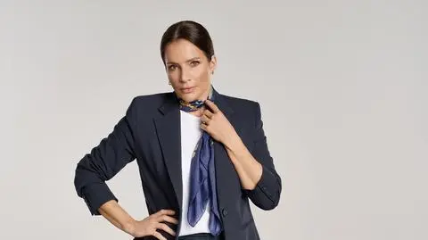 Anna Dereszowska jako Izabela Muszyńska w serialu "Młode gliny"