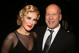 Rumer Willis i Bruce Willis