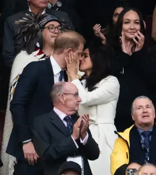 Książę Harry i Meghan Markle podczas Invictus Games