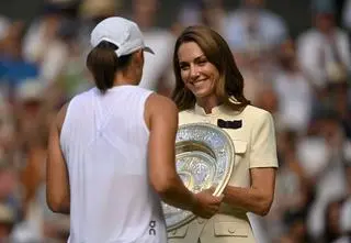 Księżna Kate i książę William przemówili chwilę po Wimbledonie. Wspomnieli o Idze Świątek