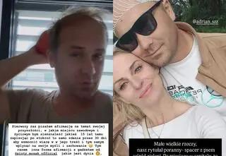Adrian ze "ŚOPW" pokazał nowe zdjęcie z żoną. "Po miesiącu w szpitalu to coś najpiękniejszego"
