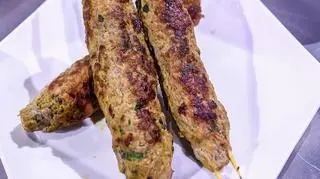  
Kofta (szaszłyki z mielonego mięsa, kuchnia bliskowschodnia)