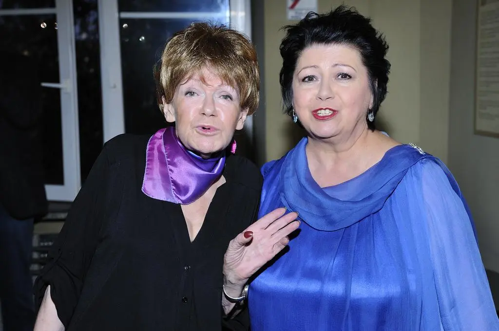 Ewa Bem i Maria Czubaszek