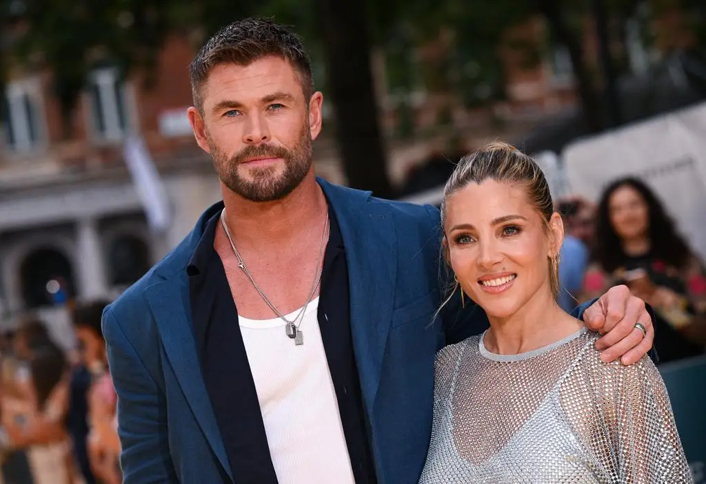Chris Hemsworth z żoną