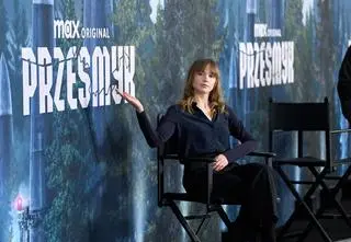 Eliza Rycembel o pracy z Tomaszem Ziętkiem na planie serialu "Przesmyk". "Miły akcent mrocznej historii"