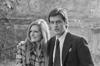 Dalida i Alain Delon