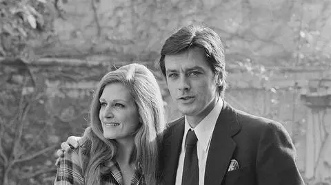 Dalida i Alain Delon