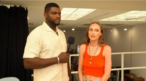 "Afryka Express". Izu Ugonoh nieoczekiwanie przerwał wywiad! Wszystko przez jego... żonę [TYLKO U NAS]