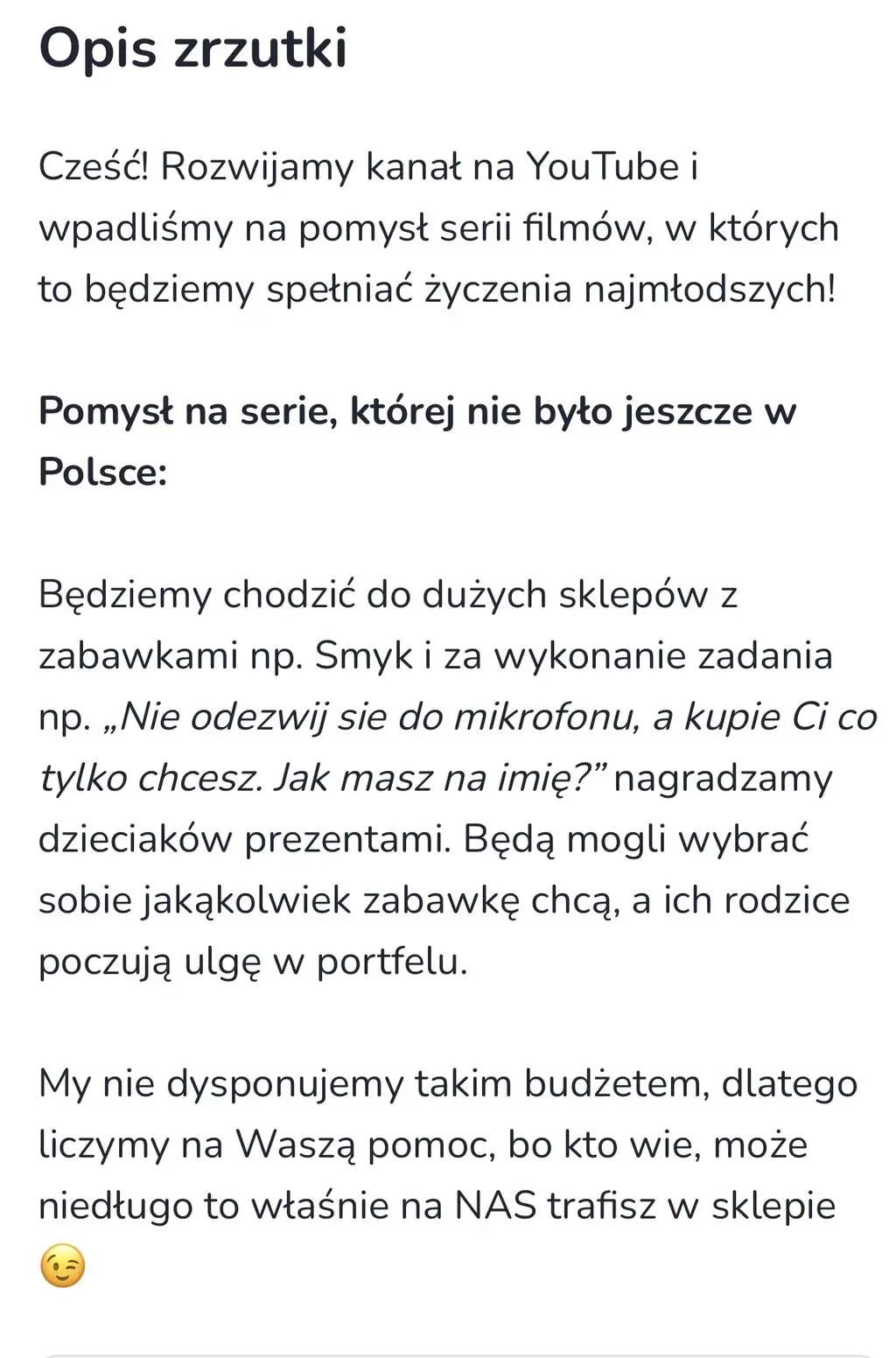 Zbiórka Bartka