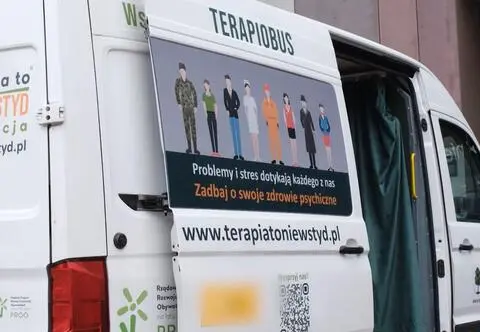 Mobilny Gabinet Terapeutyczny - bezpłatna pomoc psychologiczna na wyciągnięcie ręki