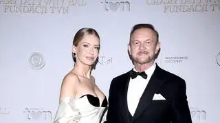 Cezary Pazura z żoną Edytą