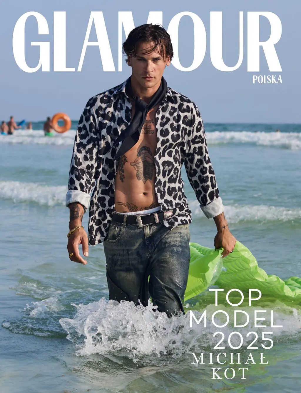 Top Model: Michał Kot na okładce Glamour