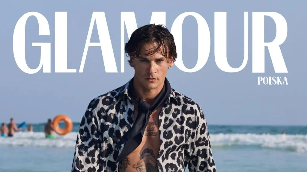 Top Model: Michał Kot na okładce Glamour