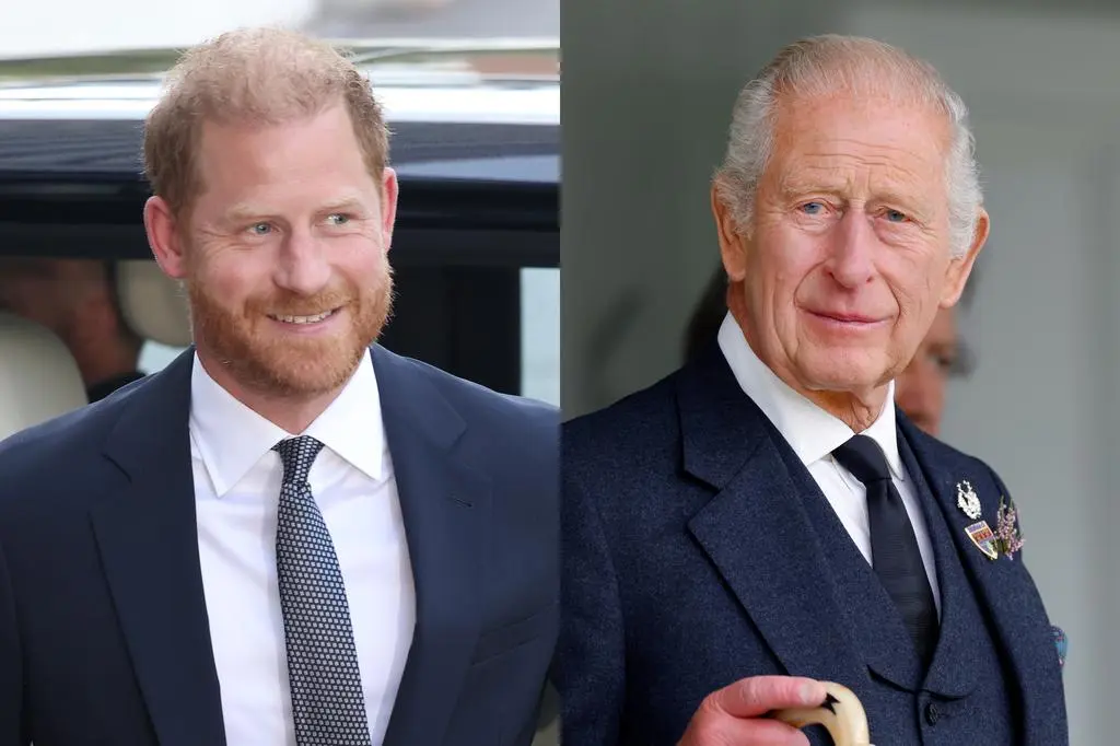 Książę Harry, król Karol III