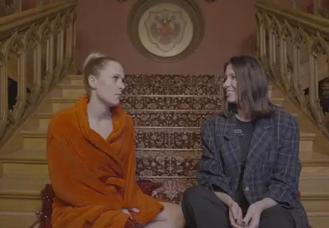 Lena Góra o planie "Przesmyku": Kaskaderka, emocje i sceny intymne