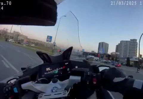 Pościg policji na ulicach Krakowa. Przyznano aż 222 punkty karne!