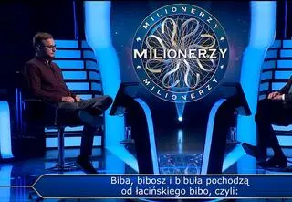 Co znaczy łacińskie bibo? O czym śpiewał Mieczysław Fogg? Znasz odpowiedzi na pytania z 775. odcinka "Milionerów"?