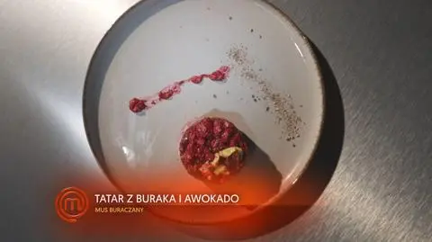 Adrian Królikowski: Tatar z Buraka z Awokado i Marynowaną Szalotką