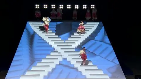 Uczestnicy Top Model na pokazie