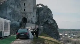 Ślub...: Pierwsze spotkanie Kingi i Marcina