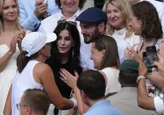 Courteney Cox gratuluje Idze Świątek