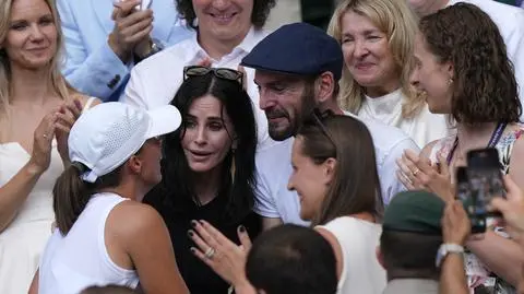 Gwiazda "Przyjaciół" osobiście pogratulowała Idze Świątek. To nagranie zachwyciło cały świat