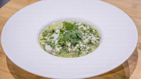 Rafał Suchożerbski: Ceviche z labraksa (okonia morskiego)