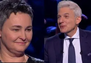 "Milionerzy". Anna nieźle wybrnęła z pytania o króla Ludwika. Hubert Urbański rozbawiony