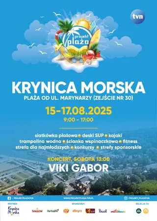 Projekt Plaża 2025 w Krynicy Morskiej