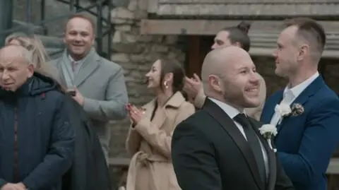 Niespodziewani goście na ślubie nowych uczestników "ŚOPW". Anita i Adrian skradli show