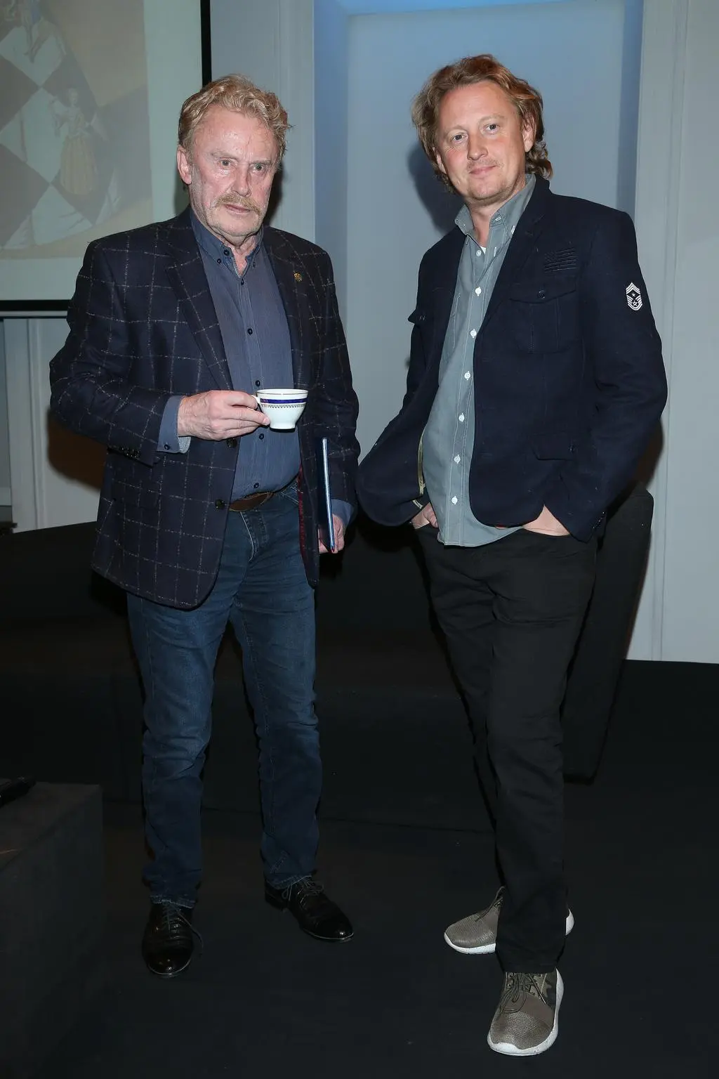 Rafał Olbrychski i Daniel Olbrychski